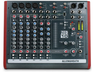 Allen & Heath ZED-10FX Multipurpose USB Mixer w/ FX