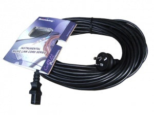 SoundKing IEC-F to Mains Plug Power Lead - Black (10m)