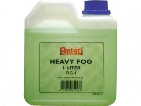 Antari Heavy Duty Smoke / Fog Fluid 1 Litre (Green Fluid)