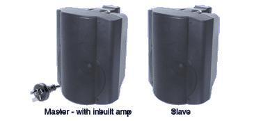 Redback 6.5" 50W Active Wall Speakers (Pair)