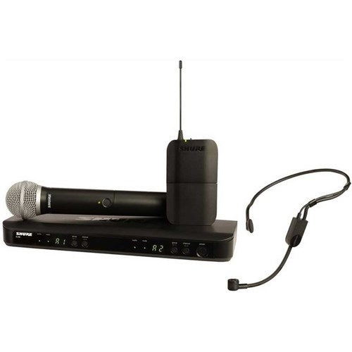 Shure BLX1288 PG58 / PGA31 Dual Wireless Mic System M17