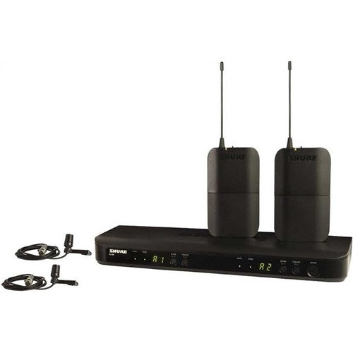 Shure BLX188 / CVL Dual Lapel Wireless System K14