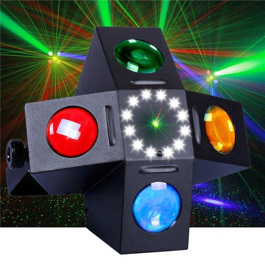 CR Fusion LED Effect Light, Red/Green Laser and Strobe