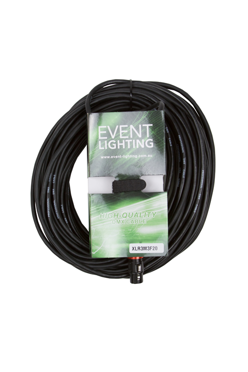 Event Lighting 3 Pin DMX Cable 20m