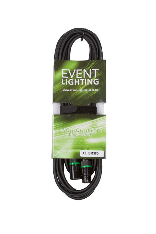 Event Lighting 3 Pin DMX Cable 5m