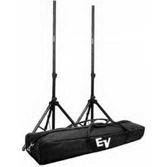 Electro-Voice TSP-1 Aluminum Tripod Speaker Stand Pair with Carry Bag
