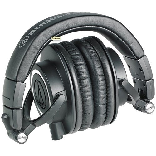 Audio Technica ATH M50x Studio Headphones Black Pro Sound and