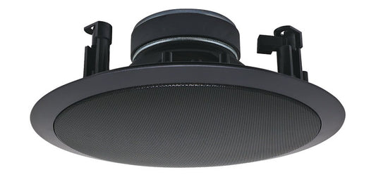 REDBACK C2174 • 200mm (8") 45W 8 Ohm Coaxial 2 Way Black Fastfix Ceiling Speaker