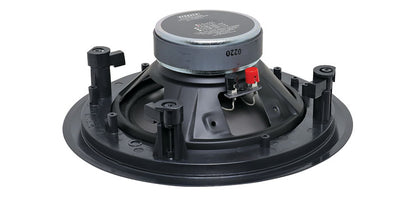 REDBACK C2174 • 200mm (8") 45W 8 Ohm Coaxial 2 Way Black Fastfix Ceiling Speaker