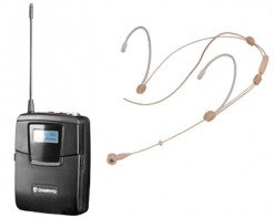 Chiayo 4 x Separate Wireless Bodypack & Headset or Handheld Microphone QR4000N