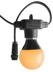 HIRE - FESTOON LED DECOR LIGHTING 15Mtrs Strand 20 Bulbs (Commercial Grade)