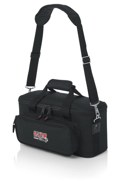 Gator GM-12B Padded 12-Mic Bag w/ Exterior Pockets for Cables