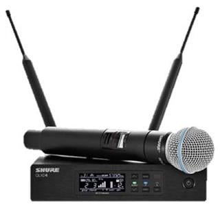 Shure QLXD4 with Beta 58 Handheld Wireless System
