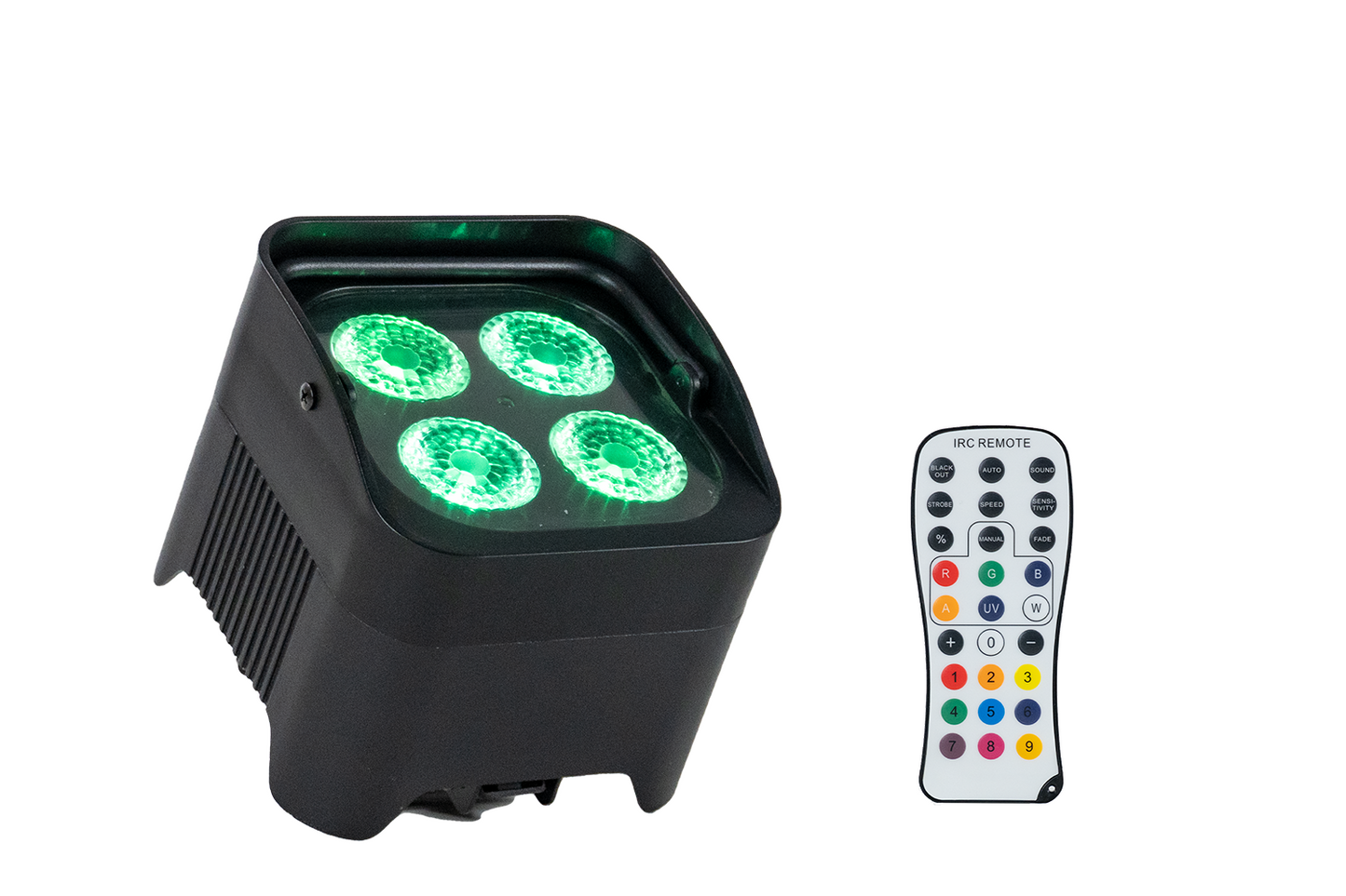 Event Lighting PAR4X12B - Battery Parcan with Wireless DMX & Wifi