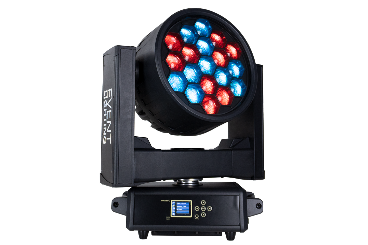 Event Lighting M19IPW40RGBW - 19x 40 W RGBW Outdoor Wash Zoom Head with Pixel Control