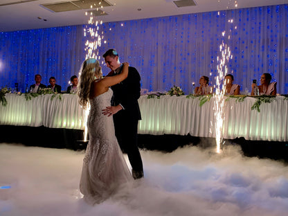 Hire - Wedding Spark Machine and Dryice Effect