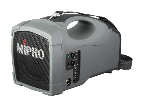 MIPRO MA101 Portable PA with Wireless Receiver, 45 Watts with integrated rechargeable battery. Receiver