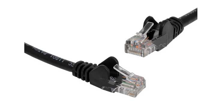 P1607B • Black 10m Cat6 UTP Ethernet Patch Cable