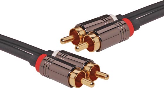 P7250 • 0.75m Stereo 2 RCA Male to 2 RCA Male Cable