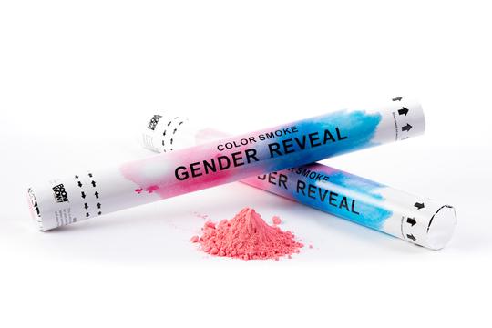 Pink (concealed colour) Smoke Holi Powder cannon launcher/popper -Gender Reveal