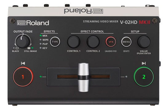 Roland V-02HD MK II Video Mixer to Improve Your Livestream