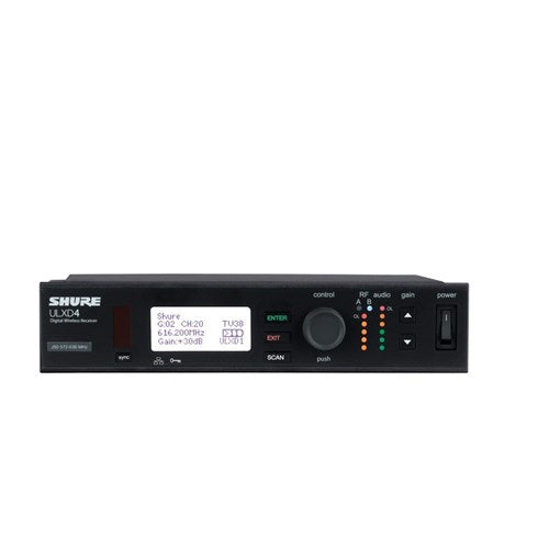 Shure ULXD4 Wireless Digital Receiver H51