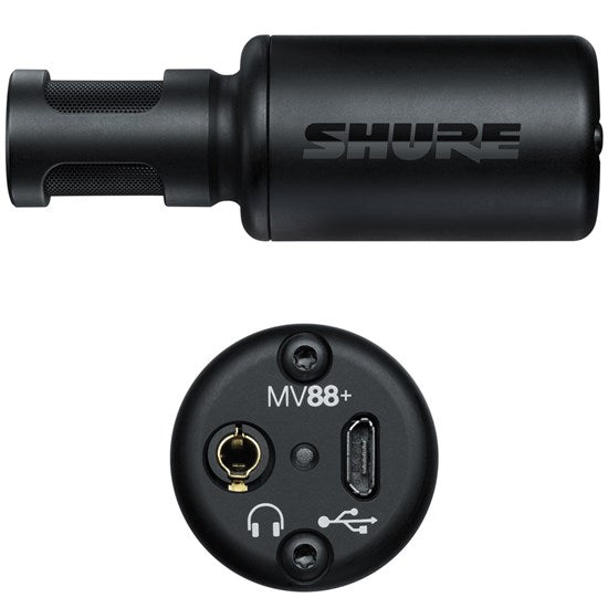 Shure Motiv MV88+ Video Kit w/ Premium Digital Stereo Condenser Microphone