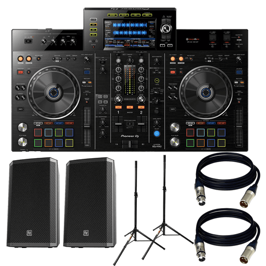 Hire - DJ PARTY Package with Pioneer XDJRX3 Controller & EV Speakers