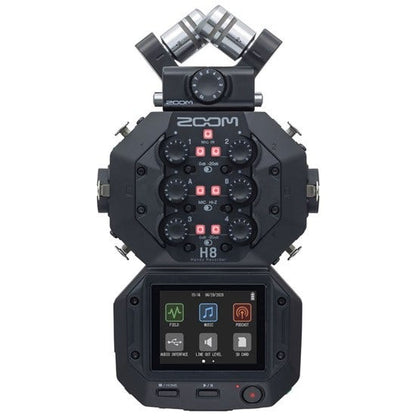 Zoom H8 Handy Recorder For Podcasting, Multi-track & Field Recording
