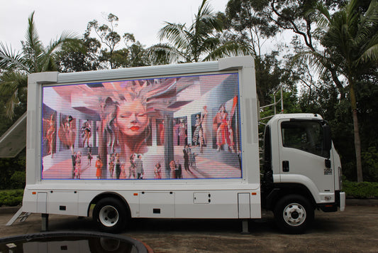 Hire - EM2500 Single LED Screen Truck or Trailer  - 4800x2400mm