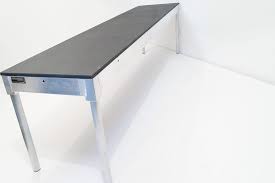 DJ TABLE - 2400m Long  x 610m W  Stage Top with rail lock system & recessed stage skirt velcro with 4 Legs