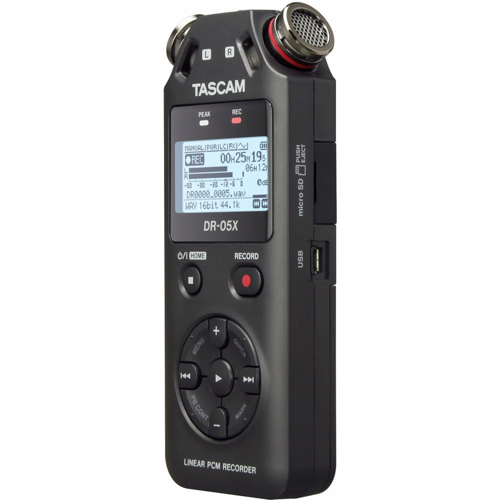 Tascam DR05X Handheld Digital Audio Recorder