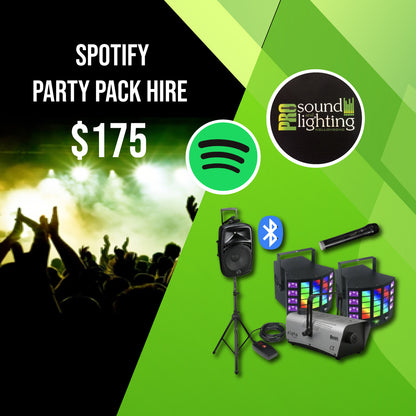 Hire - Spotify Party Pack