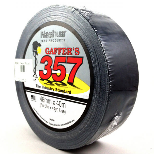 GAFFER NASHUA 357 TAPE BLACK 40M