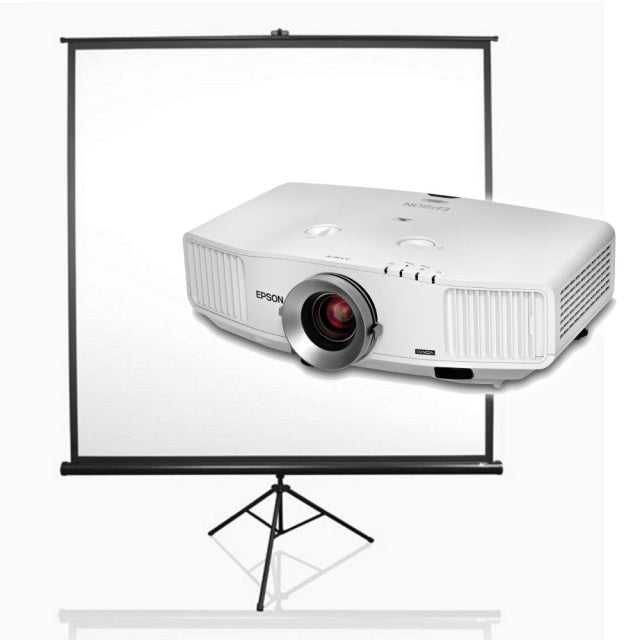 Hire - Projector 5500 LUM with 120 "Tripod Screen